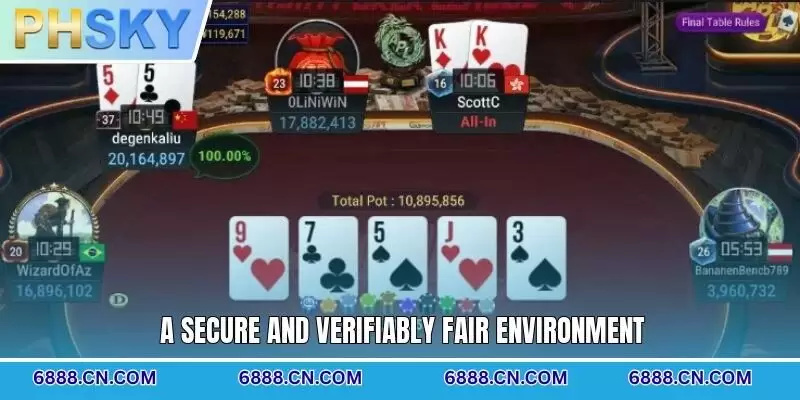 A secure and verifiably fair environment