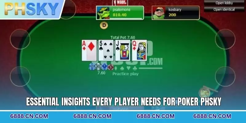 Essential insights every player needs for Poker PHSKY