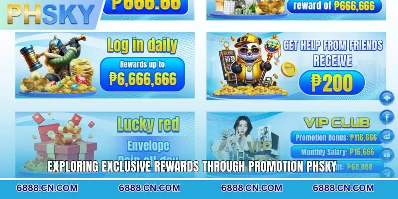 Exploring exclusive rewards through promotion PHSKY