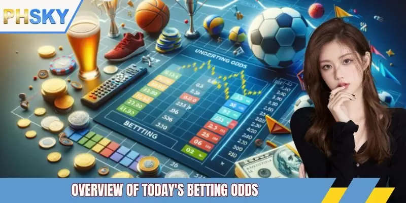 Overview of today's betting odds