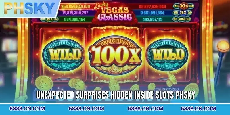 Unexpected surprises hidden inside Slots PHSKY
