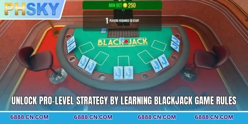 Unlock pro-level strategy by learning blackjack game rules