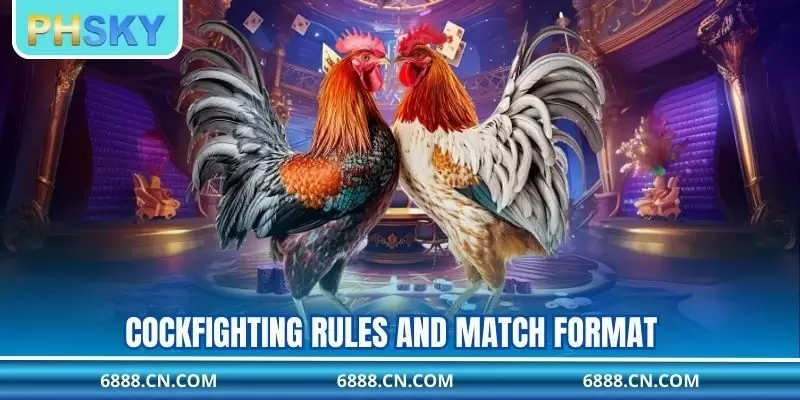 Cockfighting rules and match format