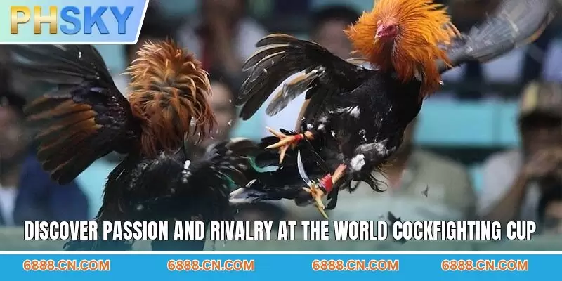 Discover passion and rivalry at the world cockfighting cup