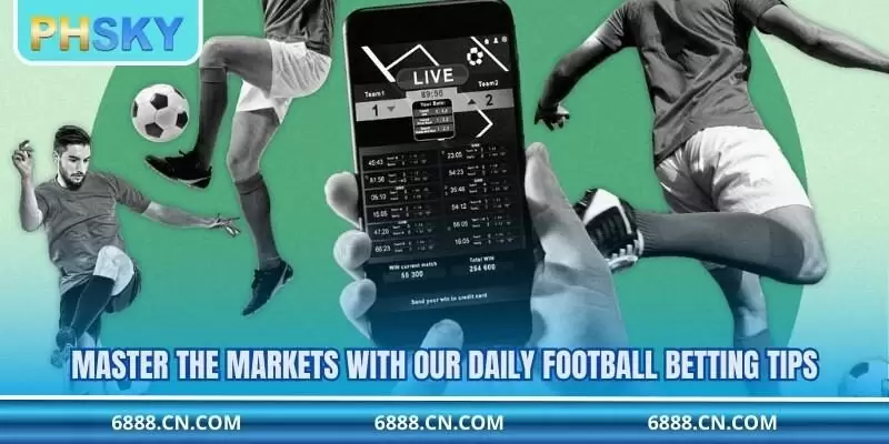 Master the markets with our daily football betting tips