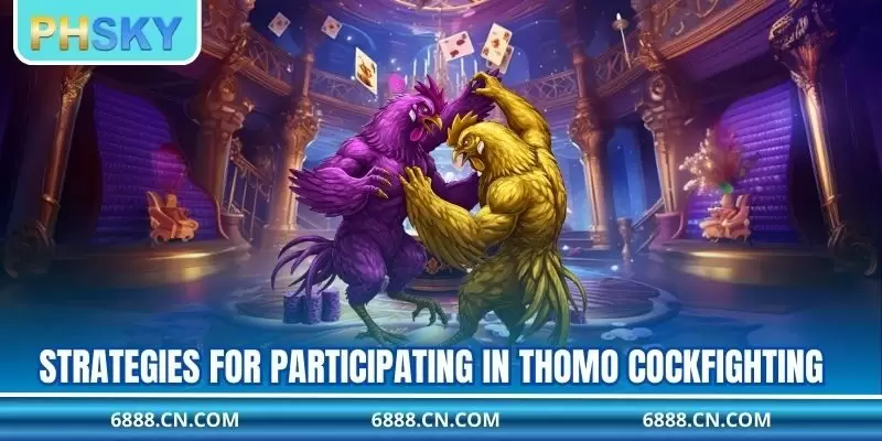 Strategies for participating in Thomo cockfighting