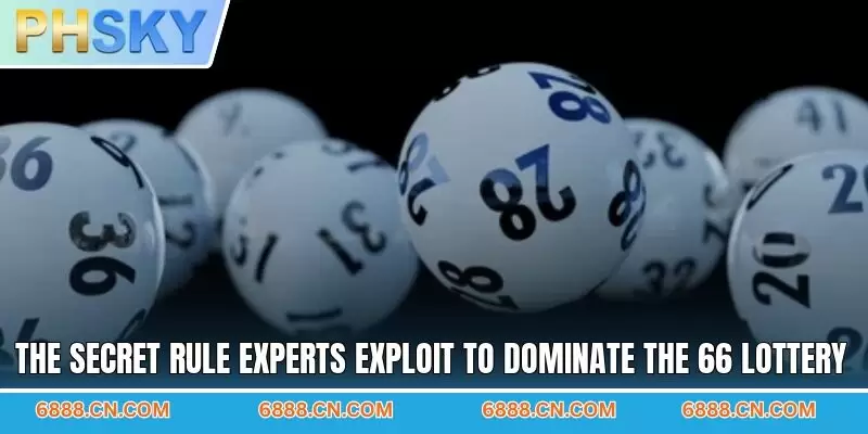 The secret rule experts exploit to dominate the 66 lottery