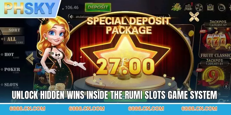 Unlock hidden wins inside the Rumi slots game system