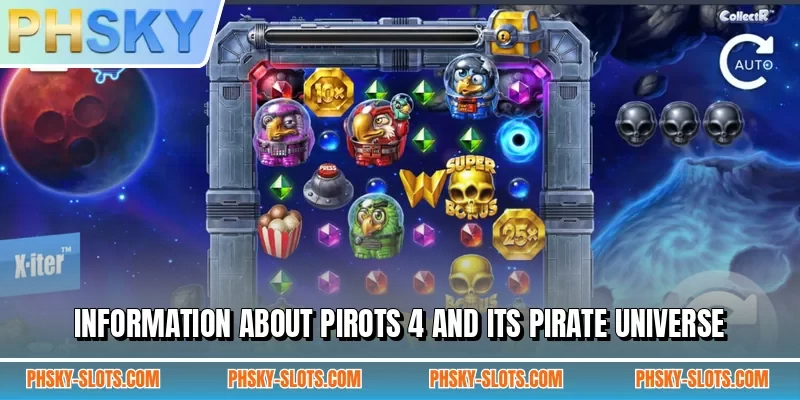 Information about Pirots 4 and its pirate universe
